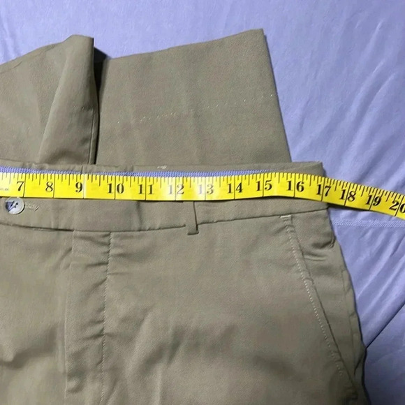 Ballin Super 120’s Wool Comfort Eze Dress Pants Tan Career Office Dress Code - Picture 9 of 12